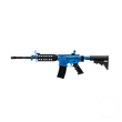 CAR-4 RIFLE | Royale Blue, Broken-In, Stat Boost