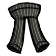 Pinstripe Pants (Disilluminated Black)