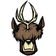 Heirloom Elegant No-Eyed Deertox Antlers