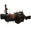 Strange Festivized Specialized Killstreak Sunriser Grenade Launcher (Battle Scarred)