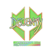 Sticker | decenty (Holo) | Copenhagen 2024